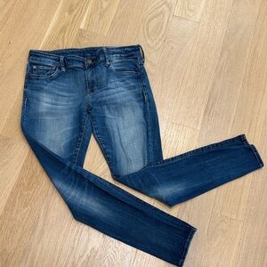 Ralph Lauren Denim & Supply Classic Blue Skinny Denim Jeans Sz 30/30